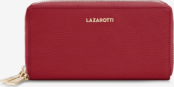 Lazarotti Wallet 'Bologna' in Red: front