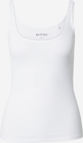 MUSTANG Top in White: front