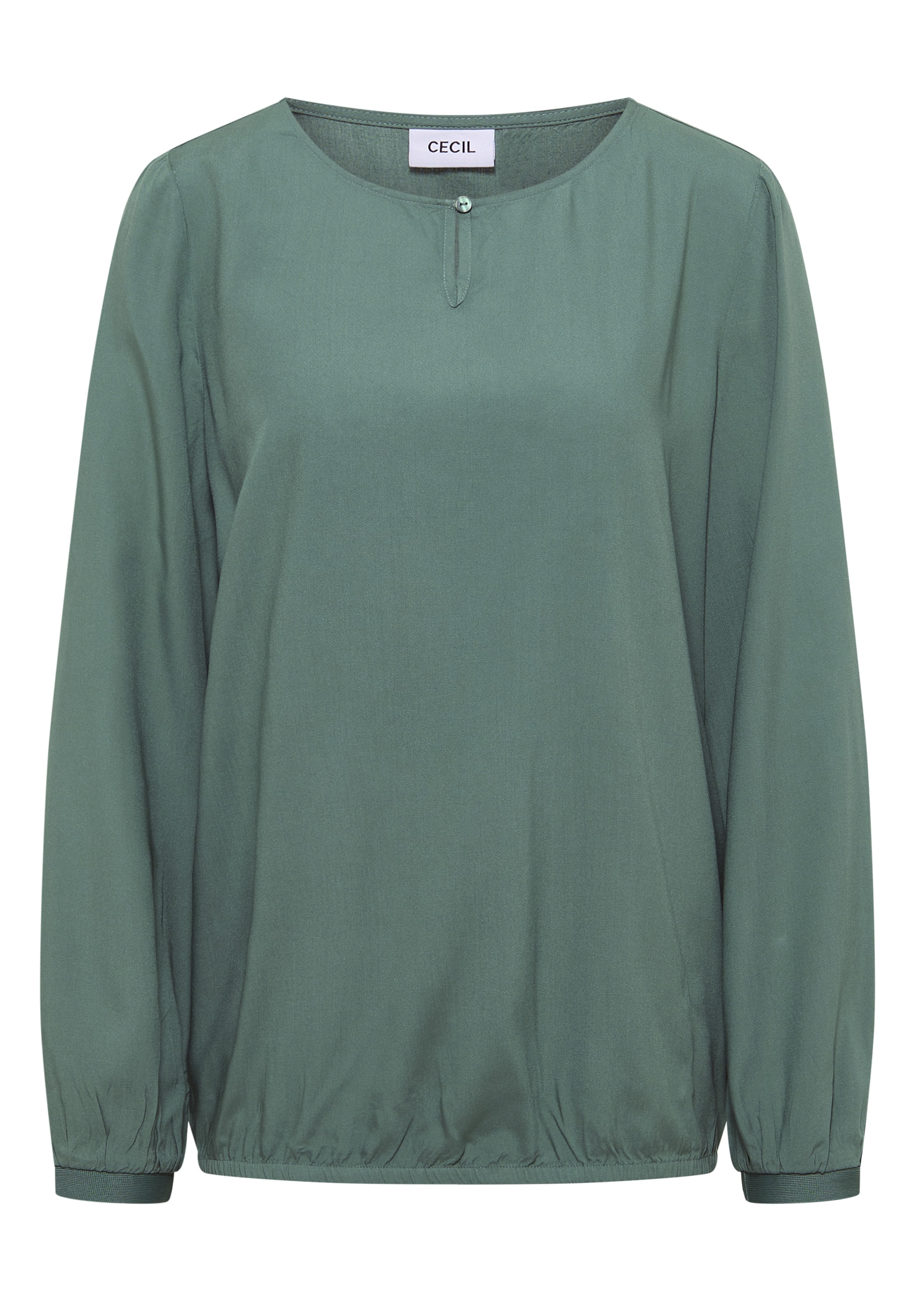CECIL Bluse in Grün: Vorderseite