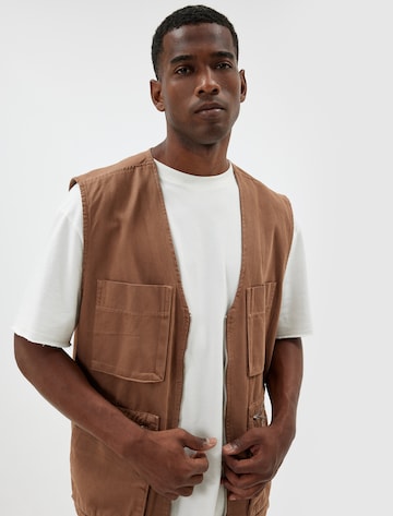 Koton Vest in Brown