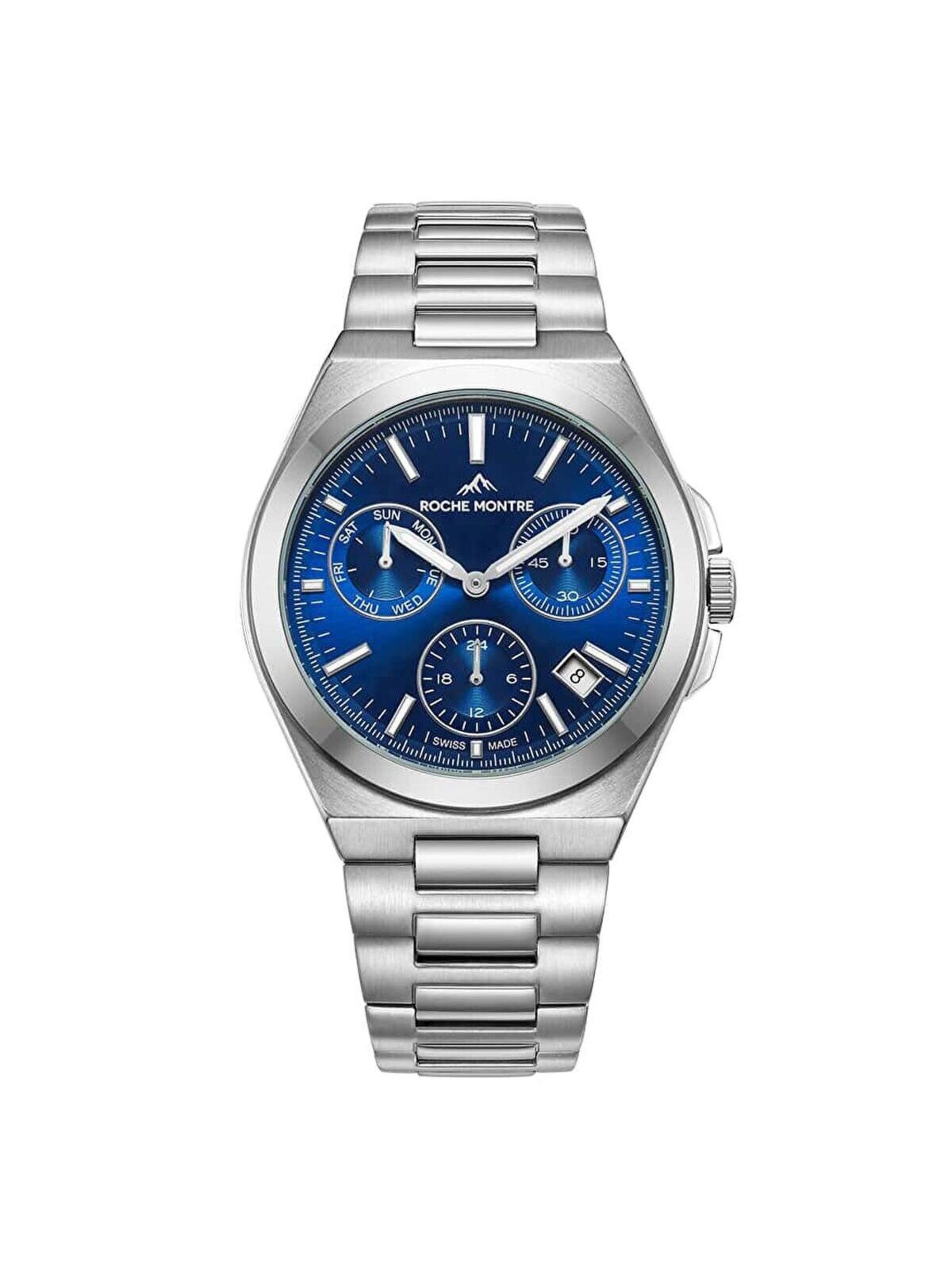 Roche Montre Analog watch 'RMG6018-02' in Silver: front