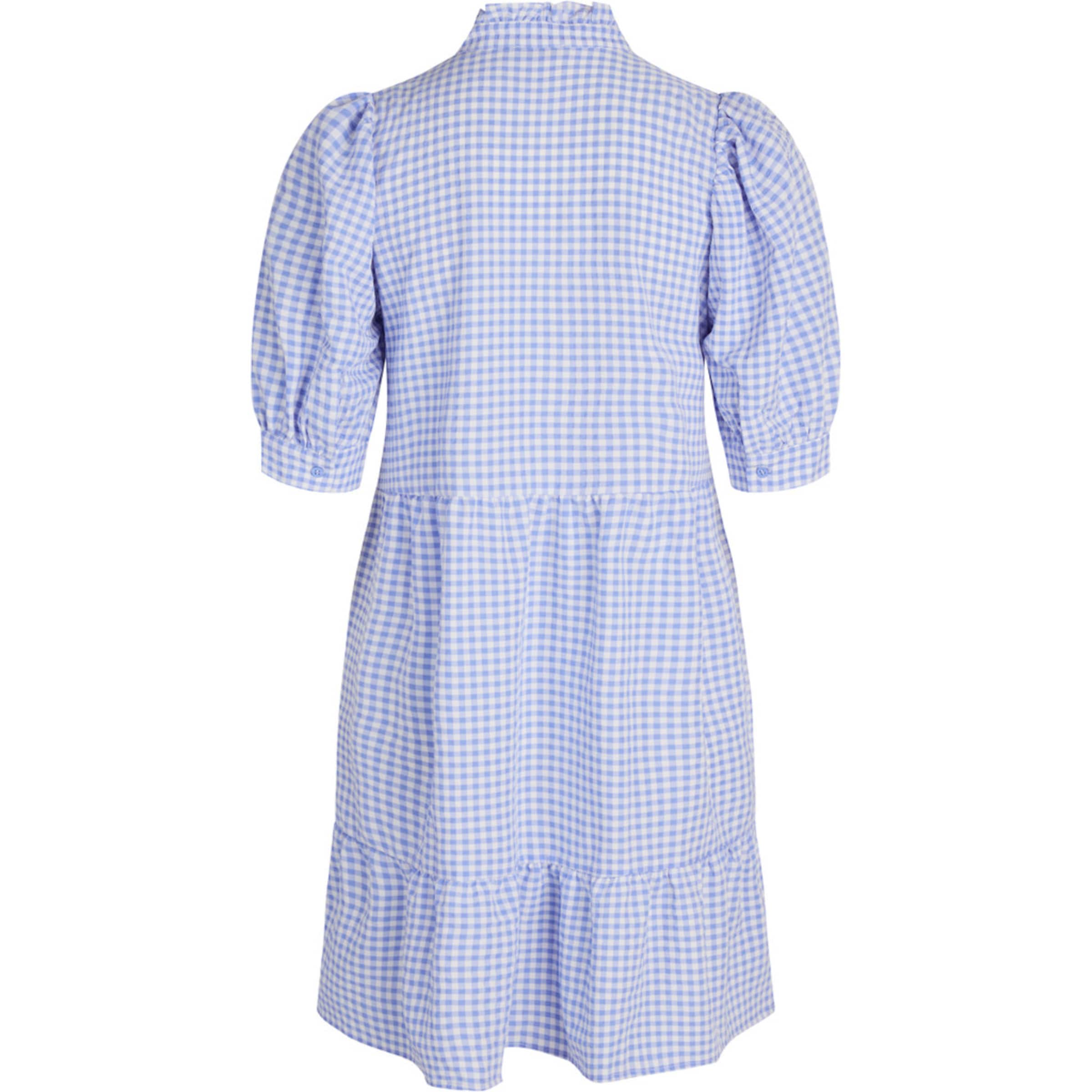 Rochie tip bluză 'Shanta Romaca' de la BZR pe albastru