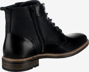 Boots stringati '870K56536F' di BULLBOXER in nero