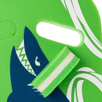 BECO BERMANN Accessories 'Kickboard Shark' in Green
