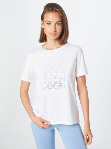 Tricou de la JOOP! pe alb: față