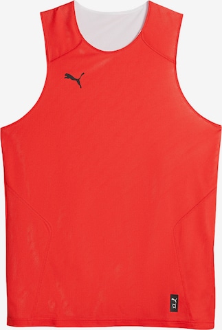 PUMA Sporttop 'Hoops Team Reverse' in Rot: Vorderseite