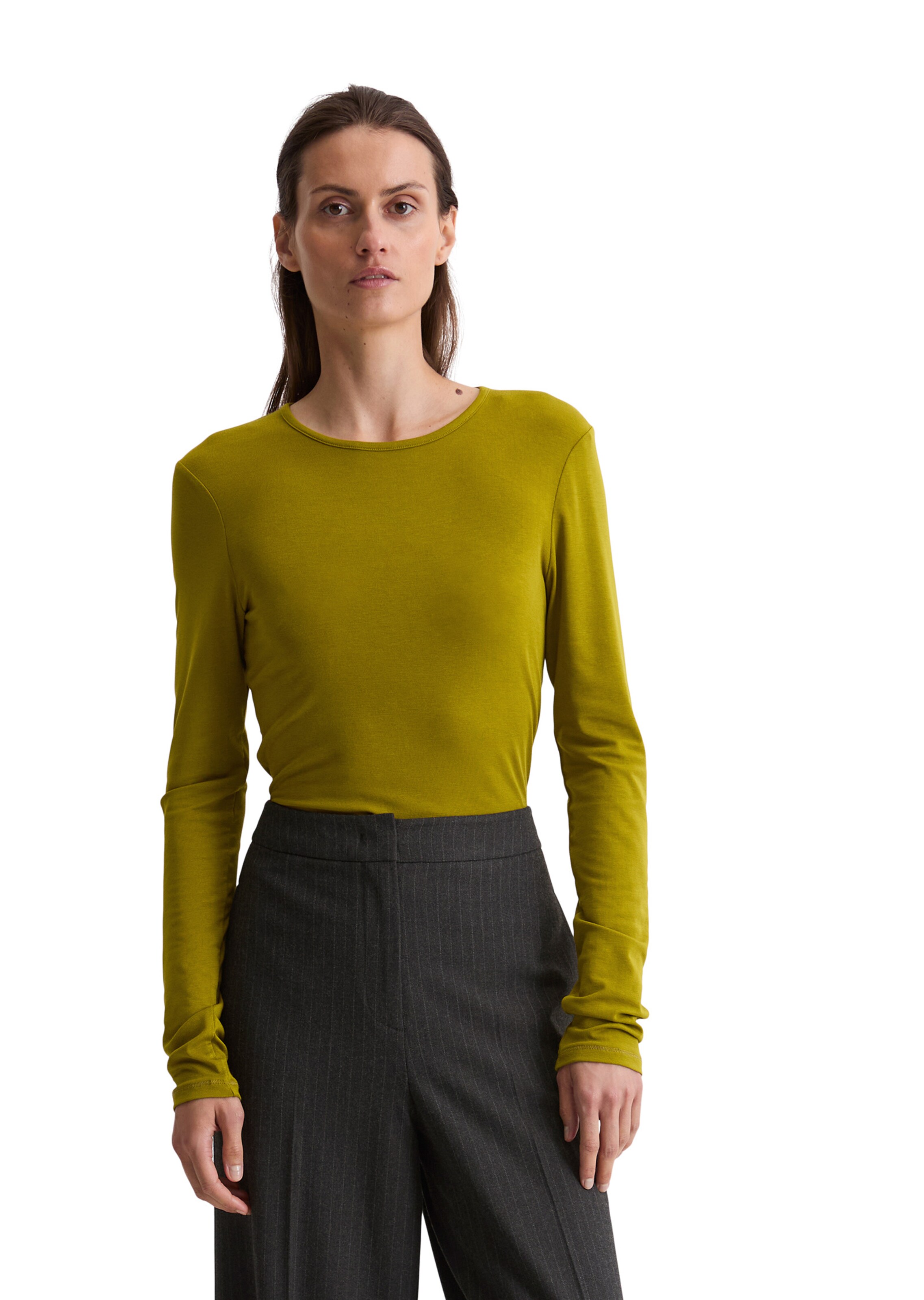 Marc O'Polo Shirt in Grün: Vorderseite