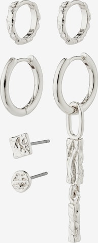 Boucles d'oreilles 'Star' Pilgrim en argent : devant