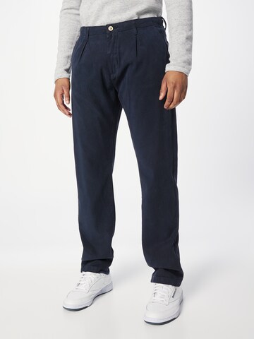 Regular Pantalon à pince 'Ville' INDICODE JEANS en bleu : devant