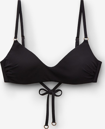 CALZEDONIA Bustier Bikinitop 'Premium Fit' in Schwarz: Vorderseite
