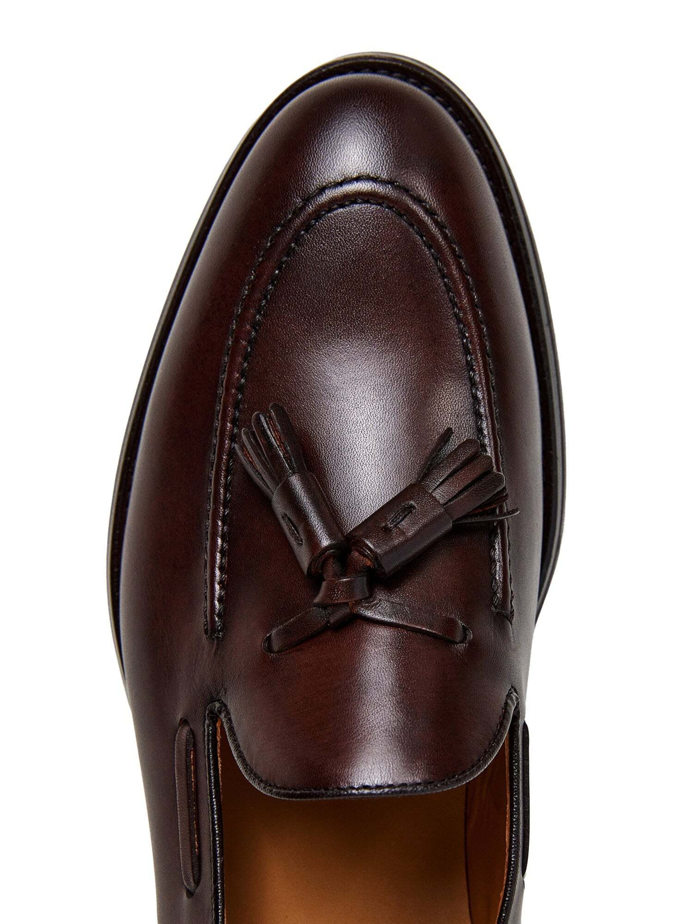 Hackett London Slip-ons 'Mayfair Crust' in Brown