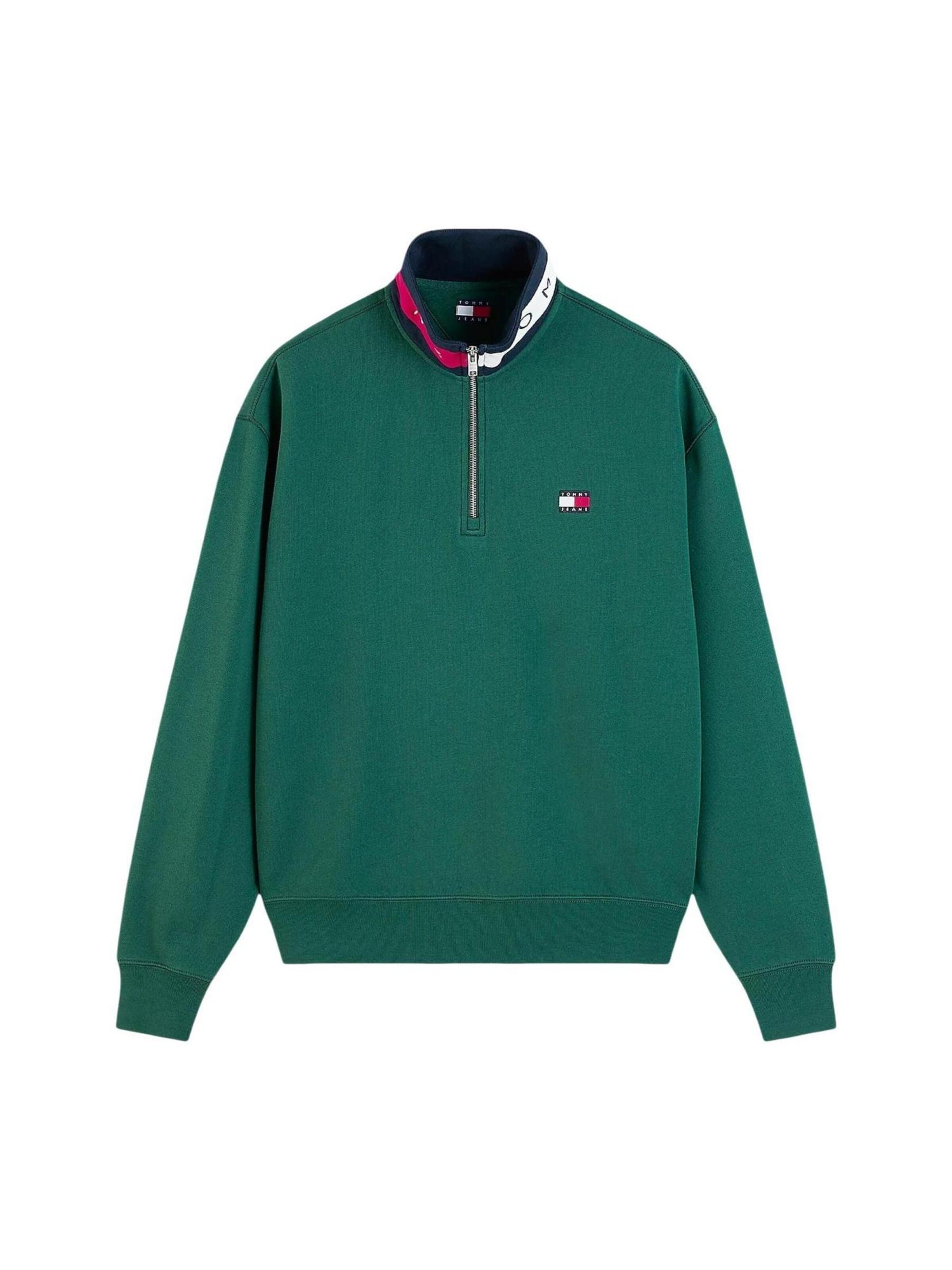 Pullover 'DM0DM23605' di Tommy Jeans in verde