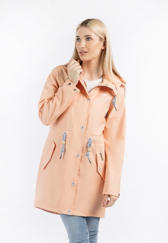 Schmuddelwedda Raincoat in Orange: front