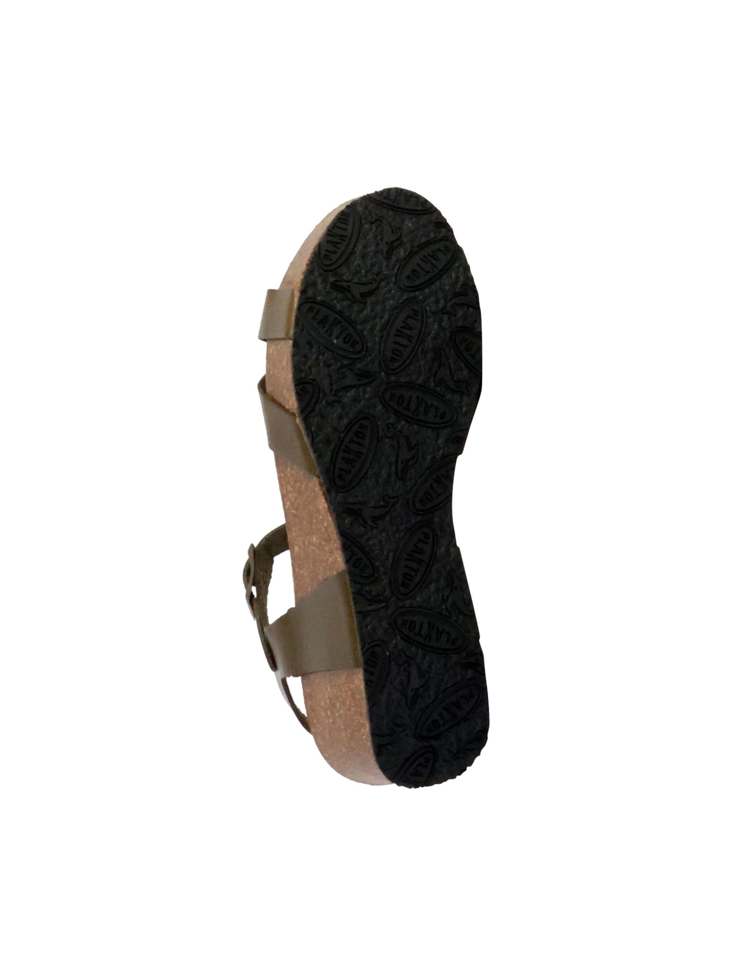 Plakton - Sandalias 'So Final Leder Keilsandalen' en marrón