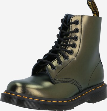 Dr. Martens - Botim com fivela 'Pascal' em ouro: frente