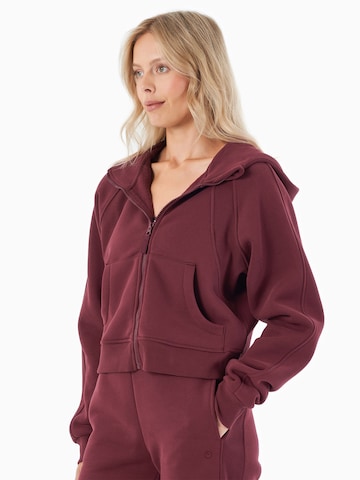 Organication Sweatjacke in Rot