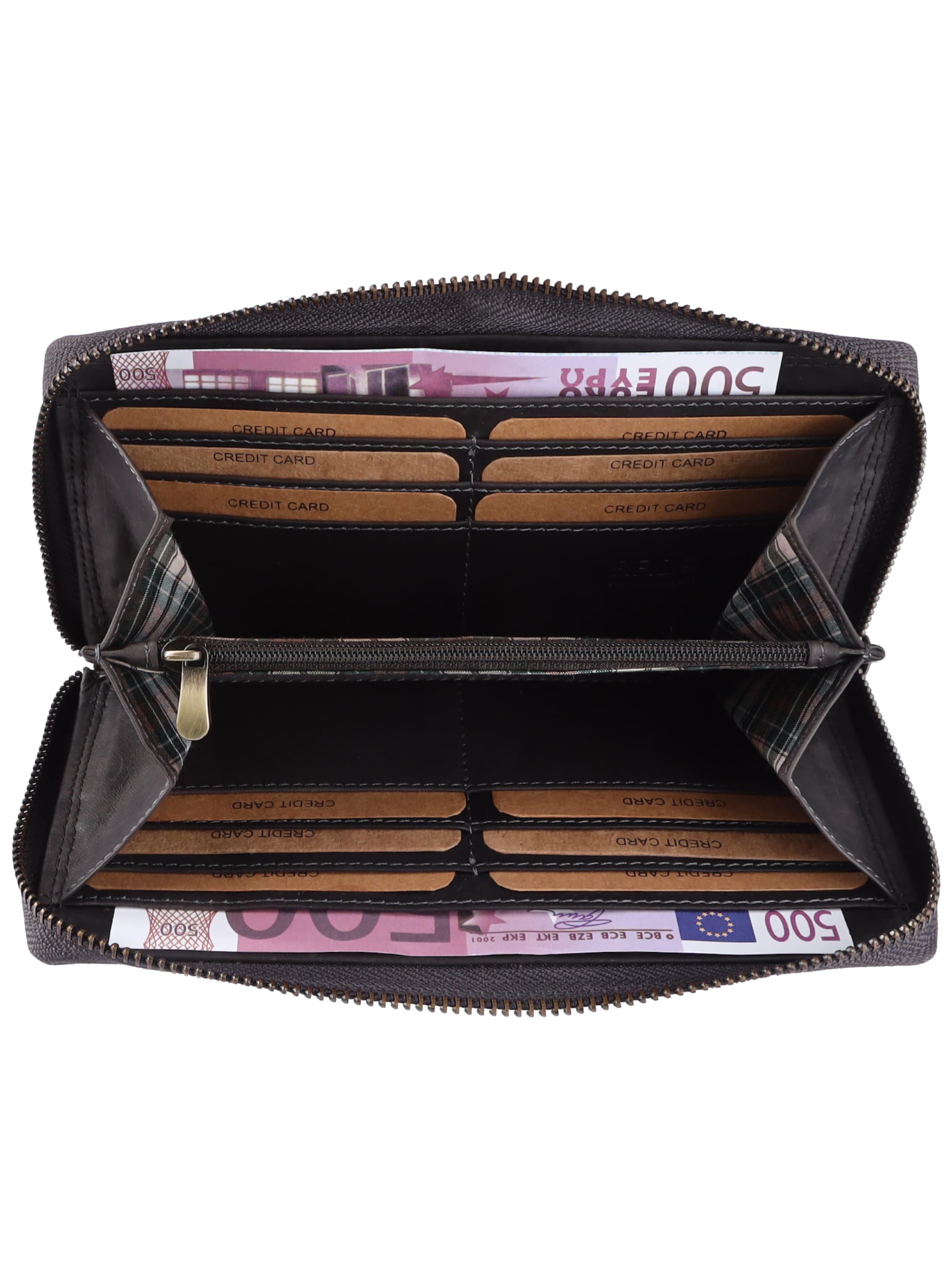 Benthill Wallet in Grey