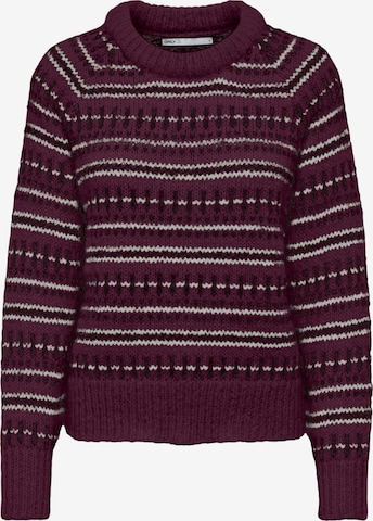 ONLY Pullover 'Alyssa' in Lila: predná strana