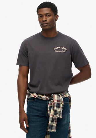 T-Shirt 'Locker' Superdry & Co en vert : devant