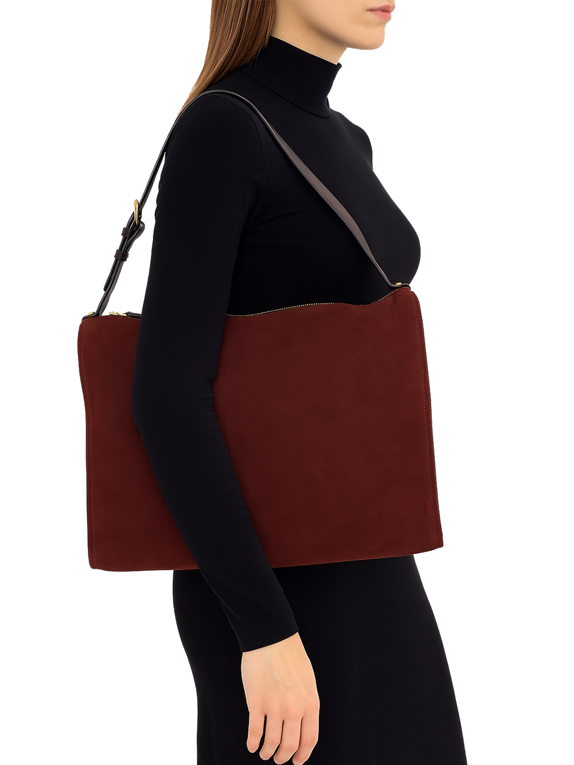 Borsa a spalla di Gave Lux in rosso