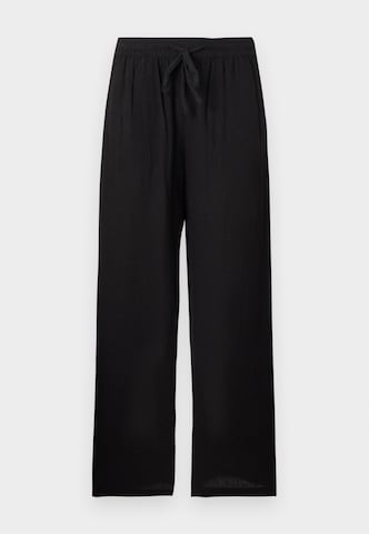 Vero Moda Petite Voľný strih Nohavice 'LINN' - Čierna
