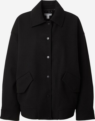 TOPSHOP Between-Season Jacket in Black: front