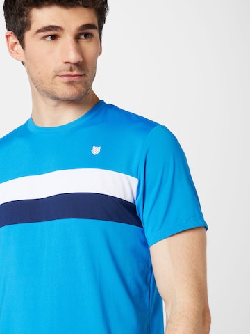 K-Swiss Performance Functioneel shirt 'CORE TEAM' in Blauw