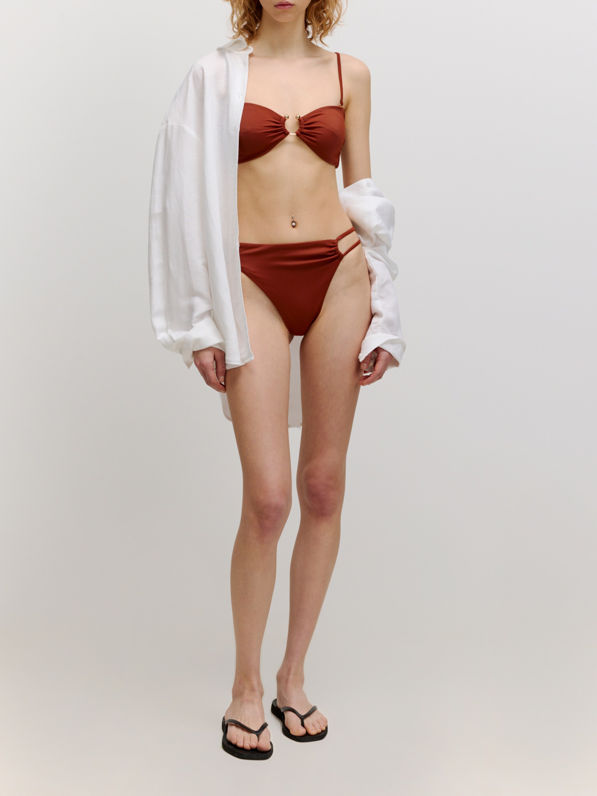 EDITED Produkte Bikinihose 'Charline' rot