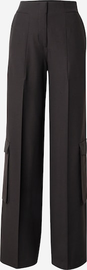 HUGO Calças com vincos 'Himana' em preto, Vista do produto