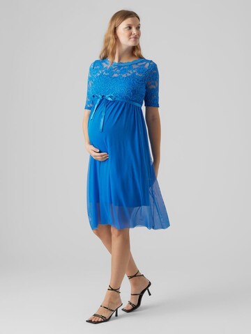 MAMALICIOUS Jurk 'Mivana' in Blauw