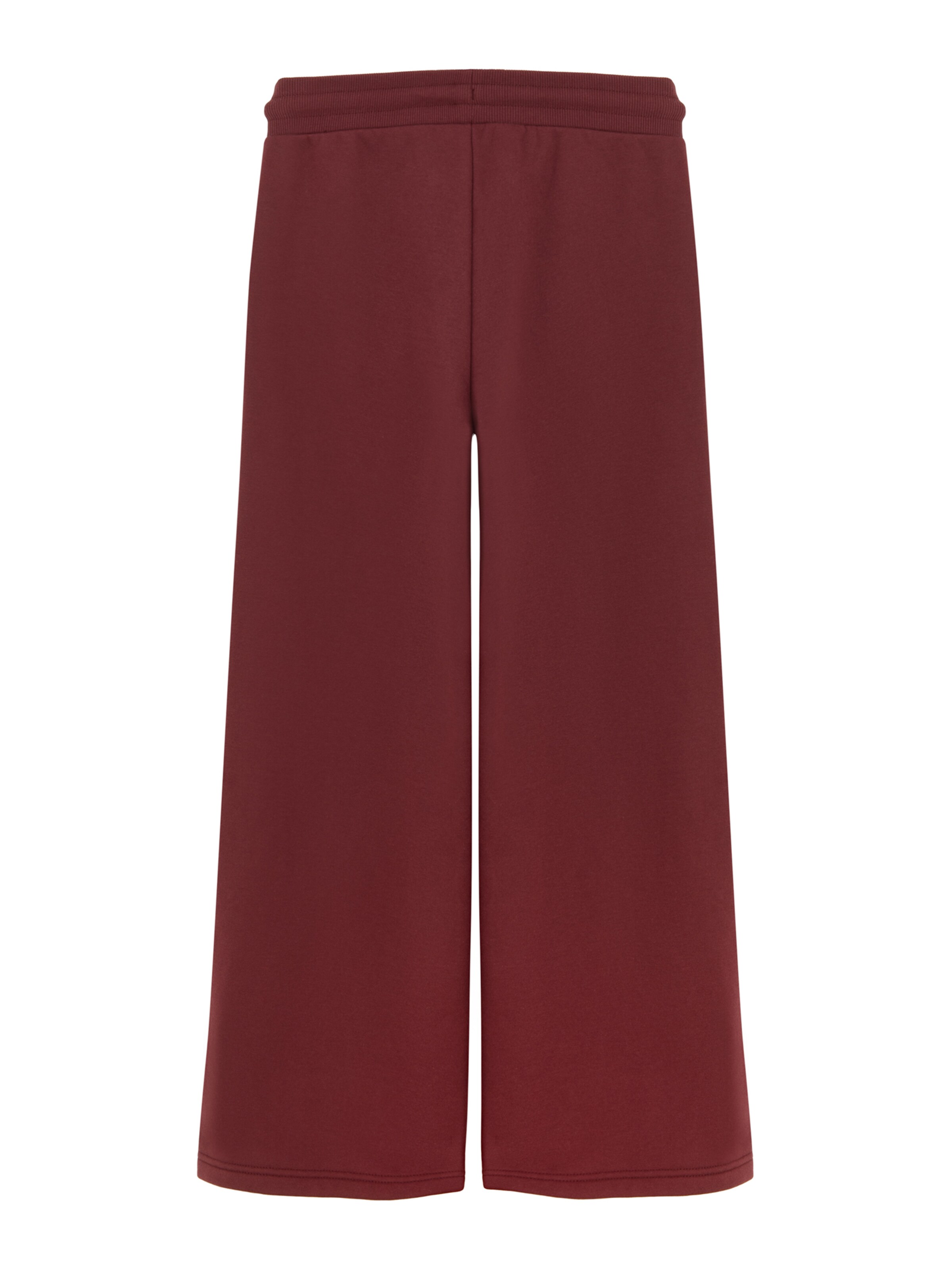 NoWear Wide leg Pants in Red: back