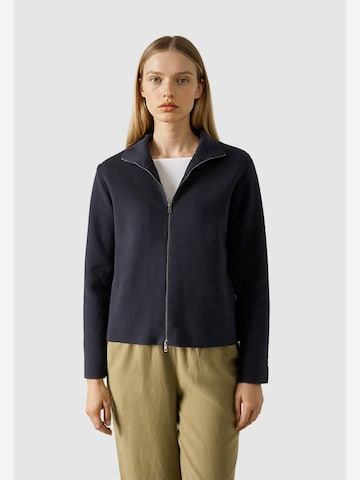 MAERZ Muenchen Knit cardigan ' 214400 ' in Blue: front