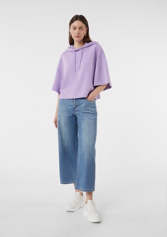 Veste de survêtement comma casual identity en violet