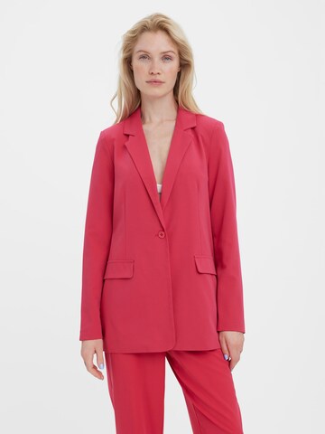 Blazer 'Zelda' VERO MODA en rouge : devant