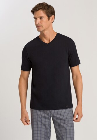 Hanro Shirt 'Living Shirts' in Zwart: voorkant