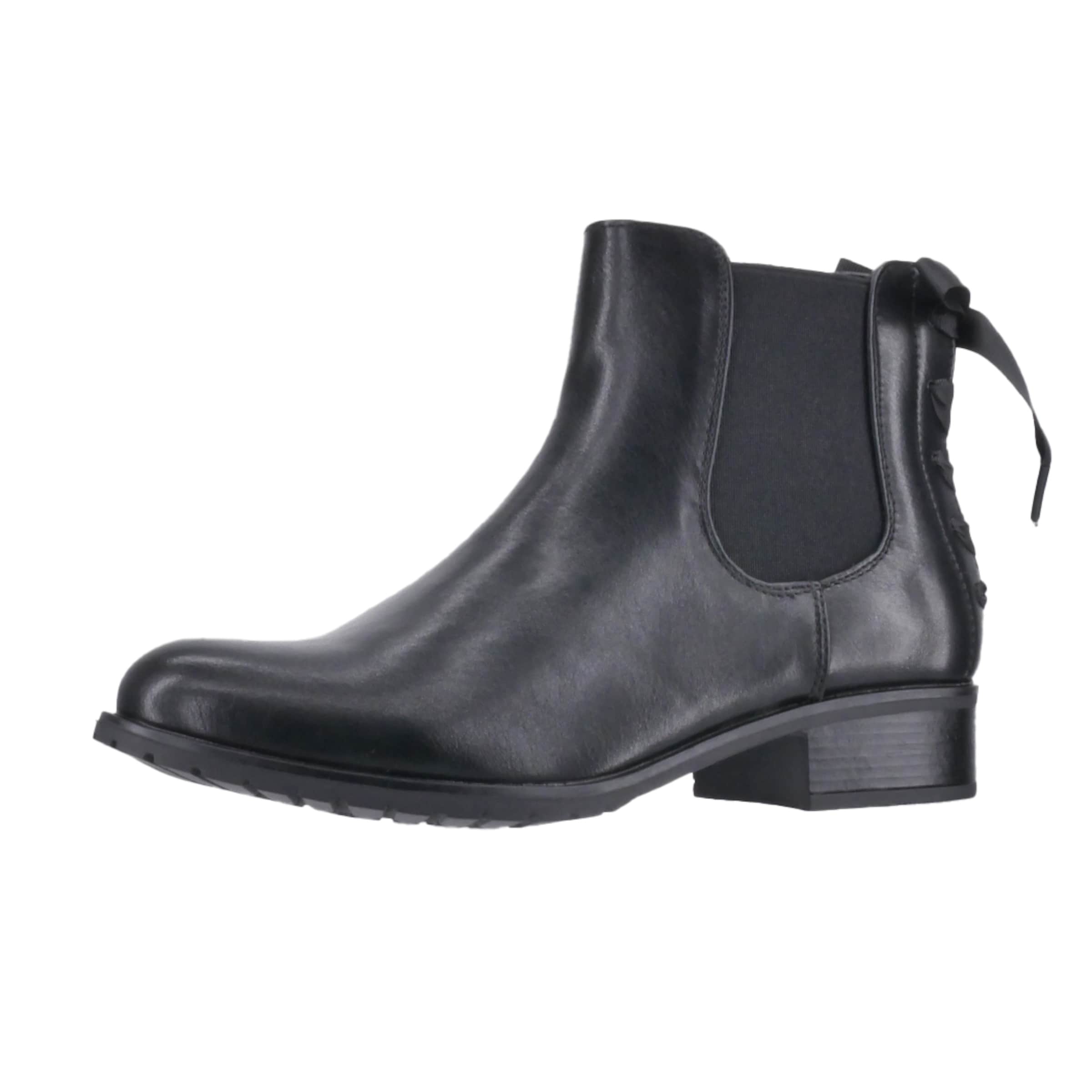 Elara Chelsea boots in Black: front