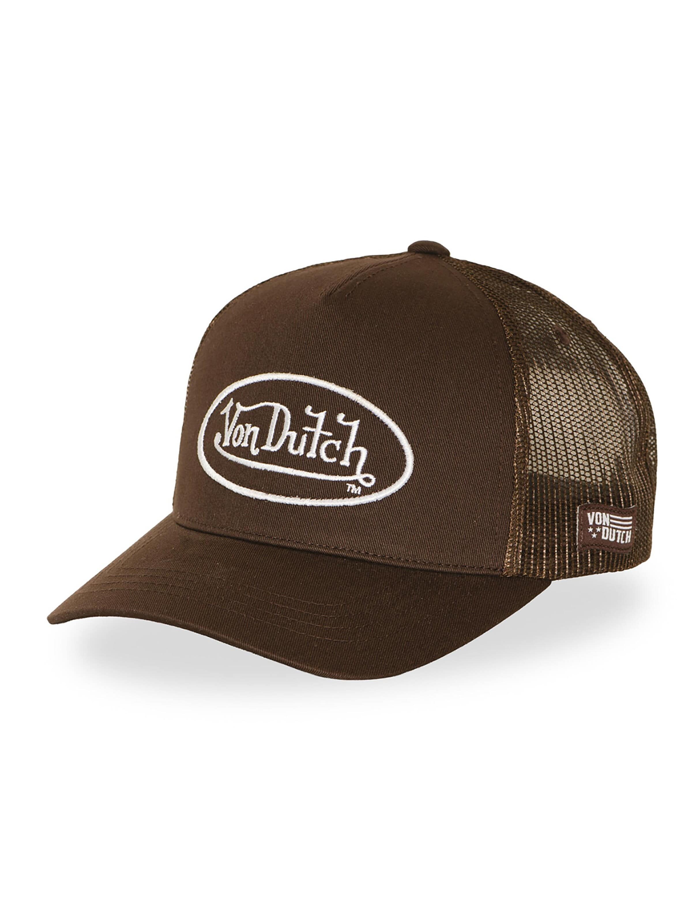 Von Dutch Cap 'Classic'‌‌‌‌‌‌‌‌ in Braun: Vorderseite