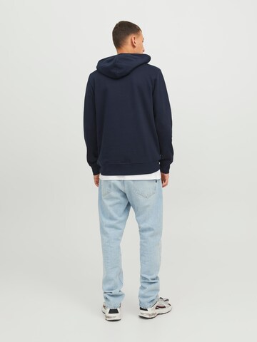 JACK & JONES Sweatshirt 'JJDust' i blå