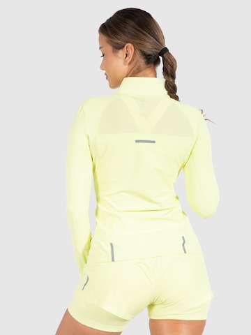 Smilodox Performance Shirt 'Fastlane' in Yellow