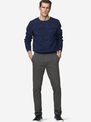 Regular Pantalon chino 'Oslo 2-3616' MEYER en gris