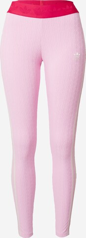 ADIDAS ORIGINALS Slimfit Legginsy 'Adicolor 70s' w kolorze różowy: przód