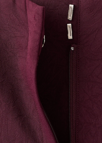 MANGO Regular Pants 'Sun' in Red