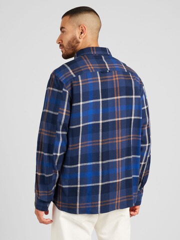 BLEND Regular fit Button Up Shirt in Blue