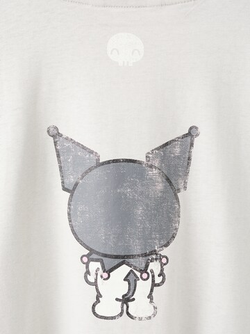 Tricou 'HKKUROMI' de la MANGO KIDS pe gri