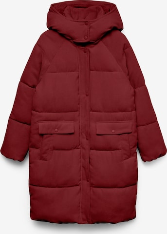 VERO MODA - Abrigo de invierno en rojo: frente