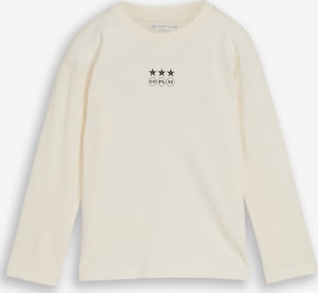 TOM TAILOR Shirt in White: front