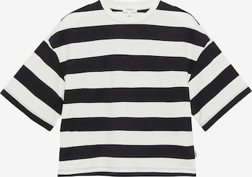 T-shirt s.Oliver en noir : devant