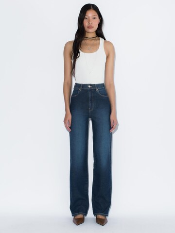 Dr. Denim Slim fit Jeans 'Moxy High Straight' in Blue