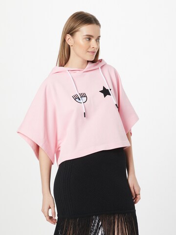 Sweat-shirt Chiara Ferragni en rose : devant