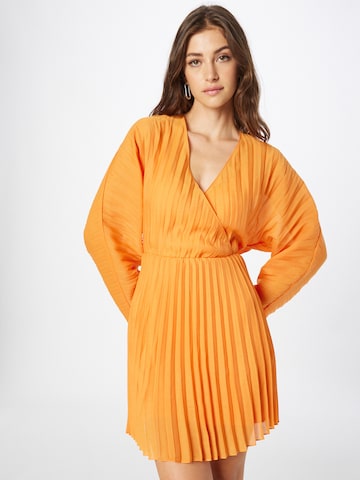 Robe 'ANNICA' Samsøe Samsøe en orange : devant